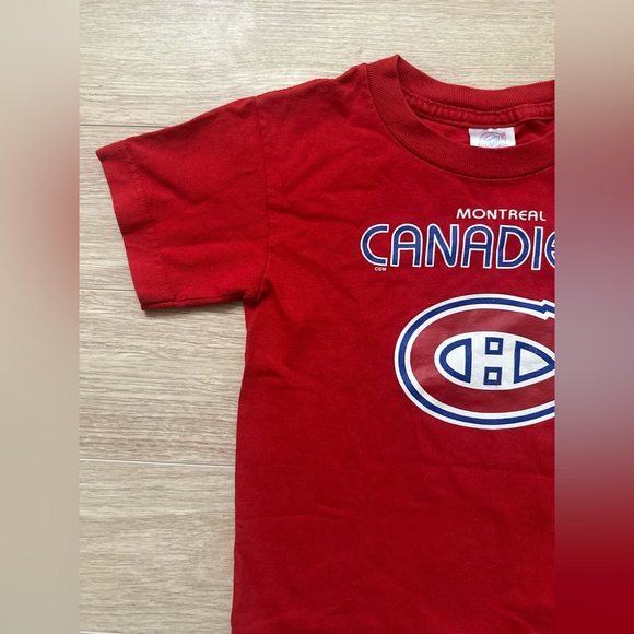 Montreal Canadiens (Habs) cotton t-shirt red with logo - Picture 5 of 5